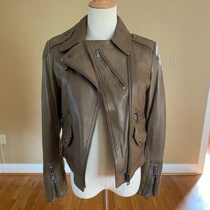 Burberry Leather Jacket